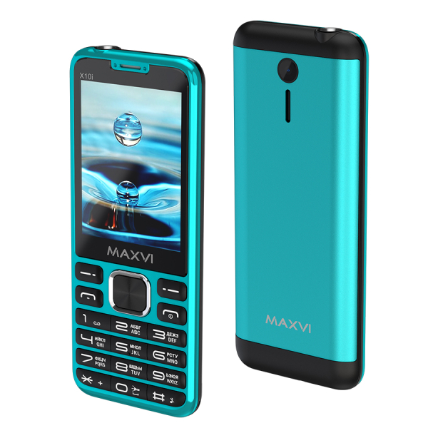 Купить Мобильный телефон Maxvi X10i aqua blue